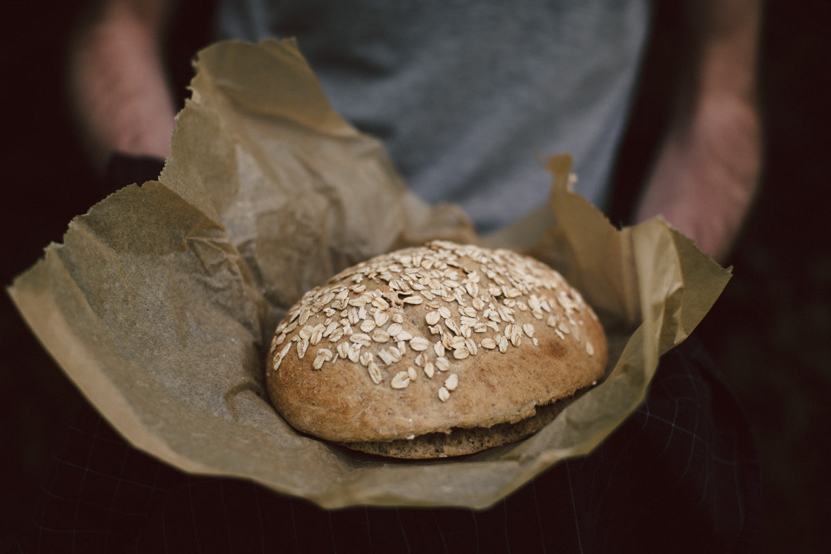 Wholesome Oat Bread with Wholegrains and Spelled
