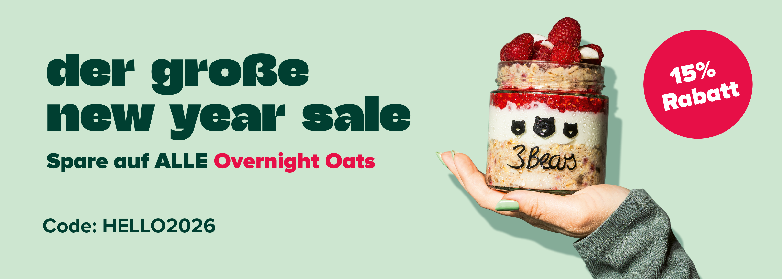 Der große New Year Sale
