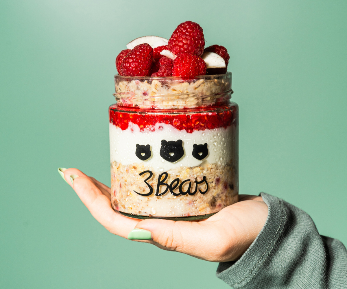 Overnight Oats Glas