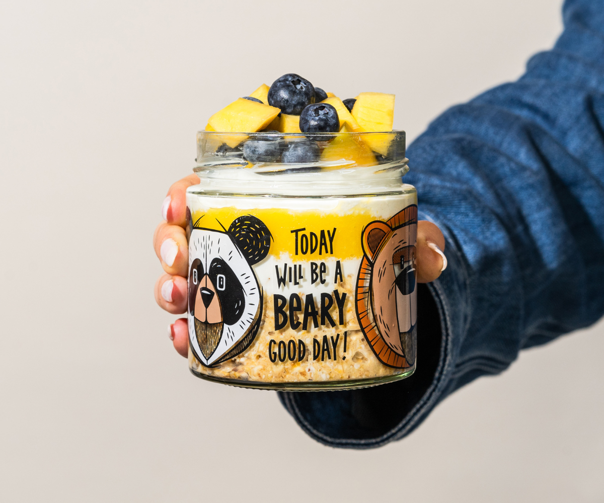 Overnight Oats Set – mit GRATIS Glas für dich. Code: GESCHENK