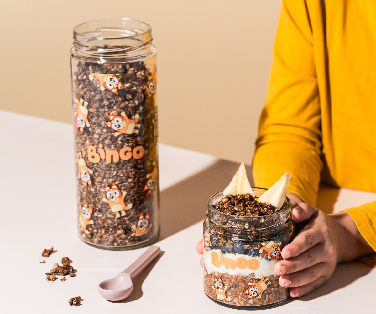 Crunchy Muesli Storage Jar - Bluey Edition