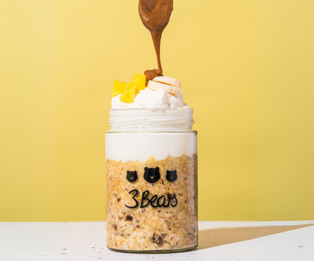 Overnight Oats – Goldene Mango