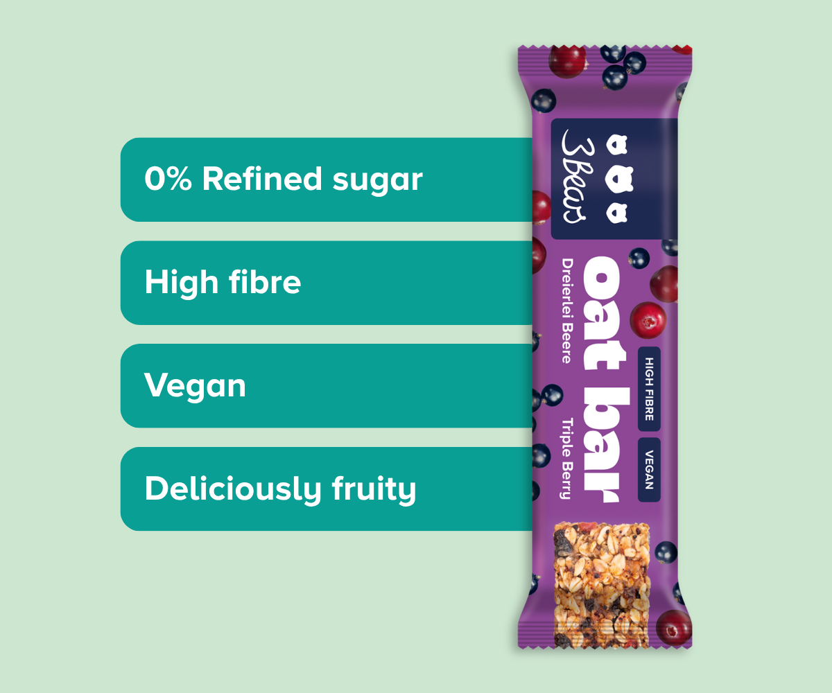 Oat Bar – Dreierlei Beere