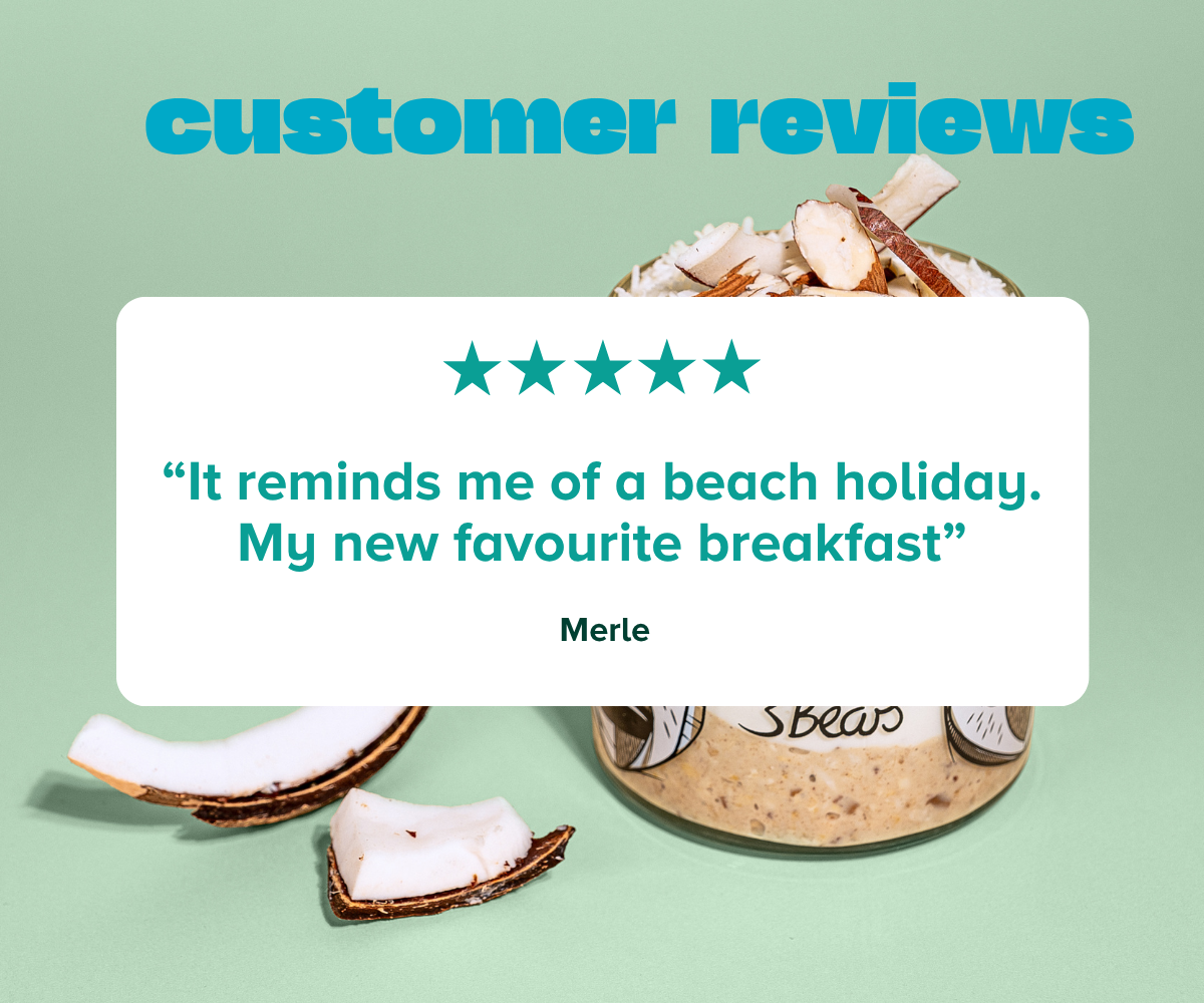 Kundenfeedback Overnight Oats Coconut Bliss
