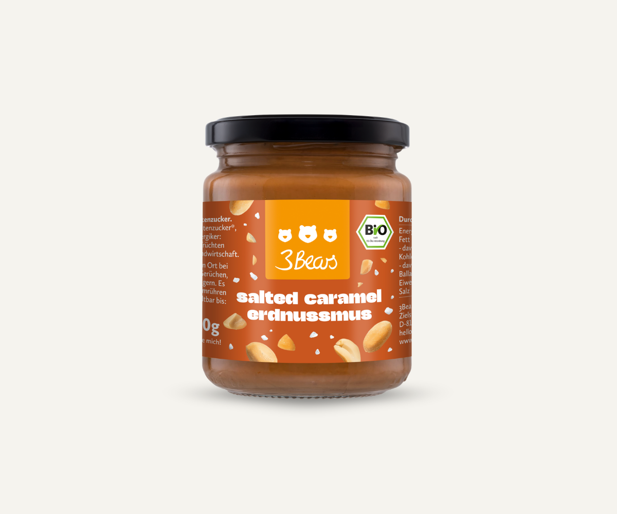 Salted Caramel Bio Erdnussmus