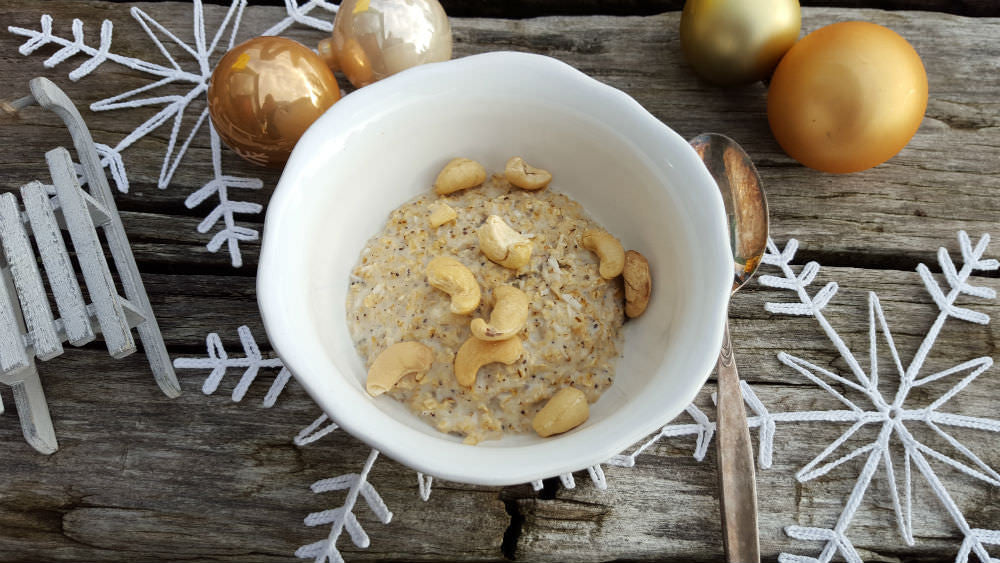 Weihnachts-Porridge-Inspiration