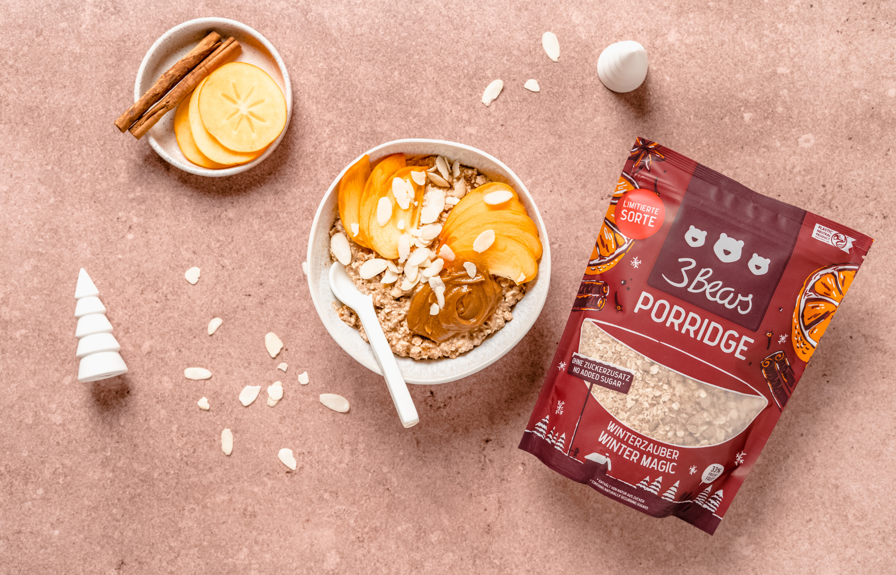 Winterzauber Bowl mit Spekulatiuscreme