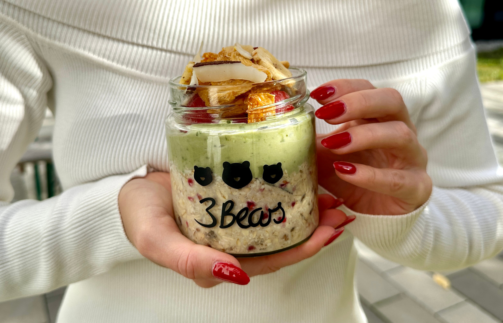 Best Matcha Overnight Oats Rezept – Vegane Kokos-Matcha-Oats
