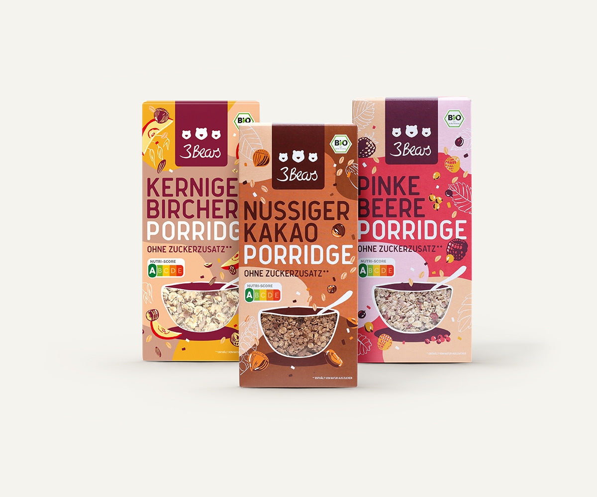 Organic porridge set