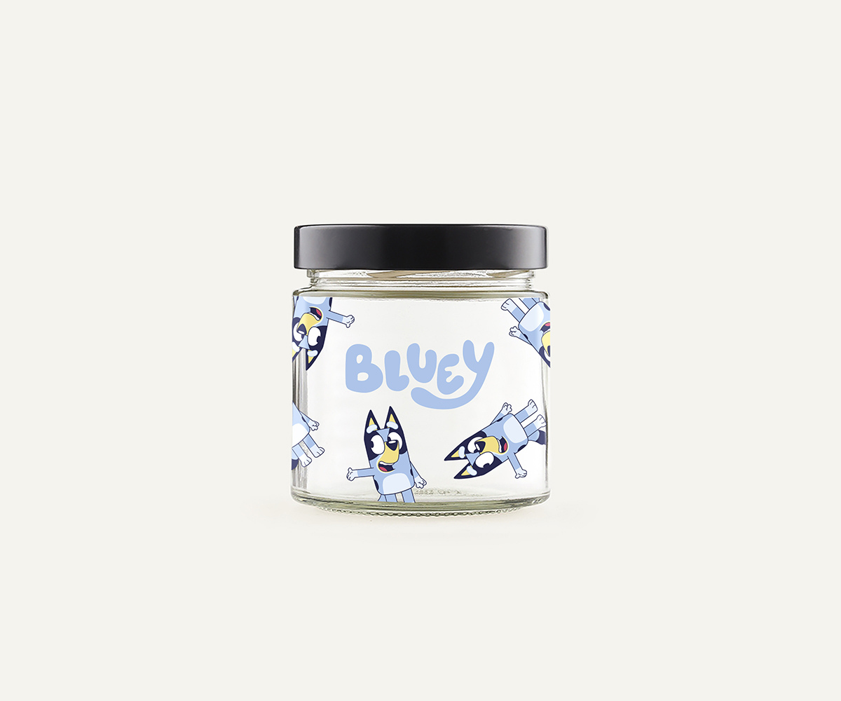 Overnight Oats Glass - Bluey Edition