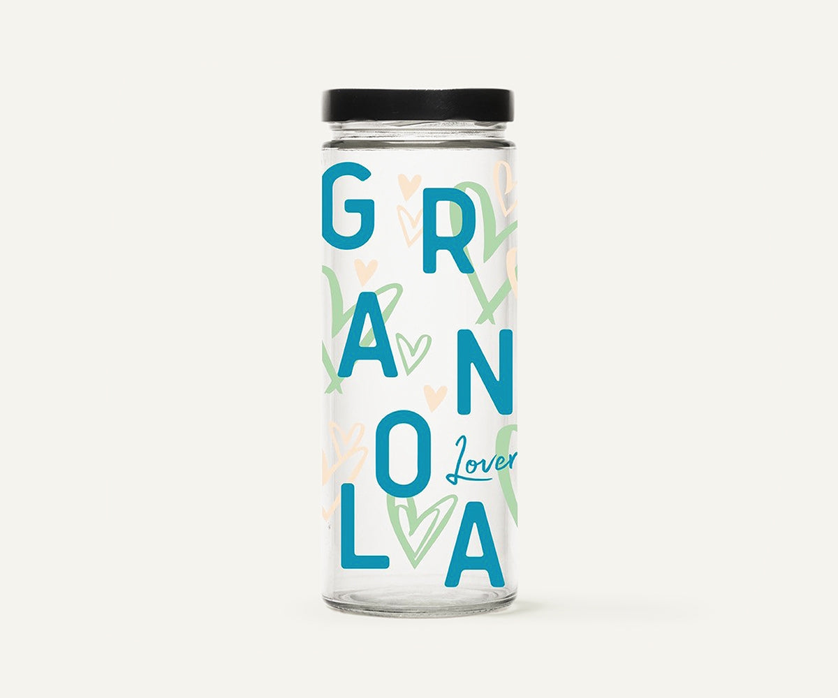 Granola storage jar – Sarah Harrison Edition Blue