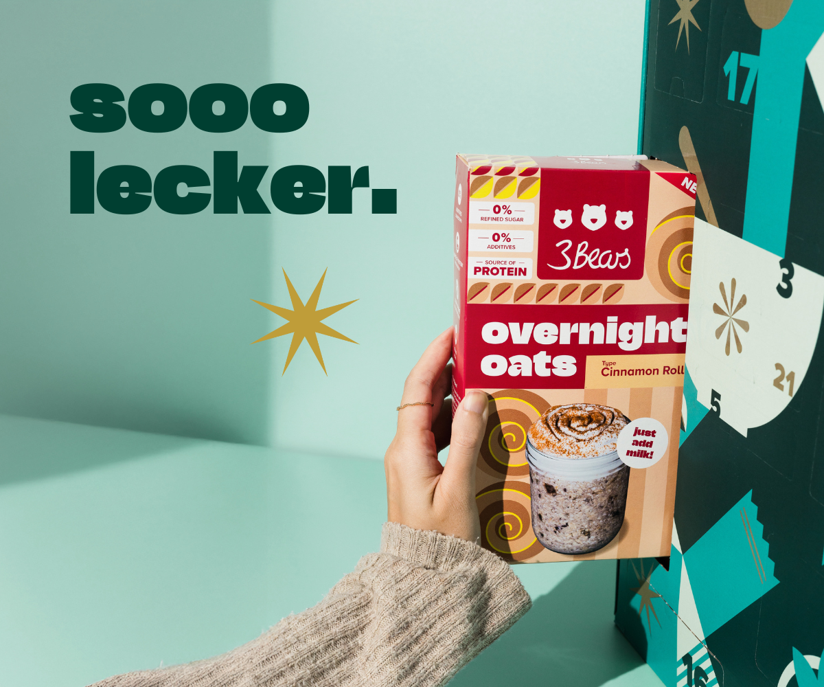 3Bears Adventskalender 2025 + GRATIS Thermobecher