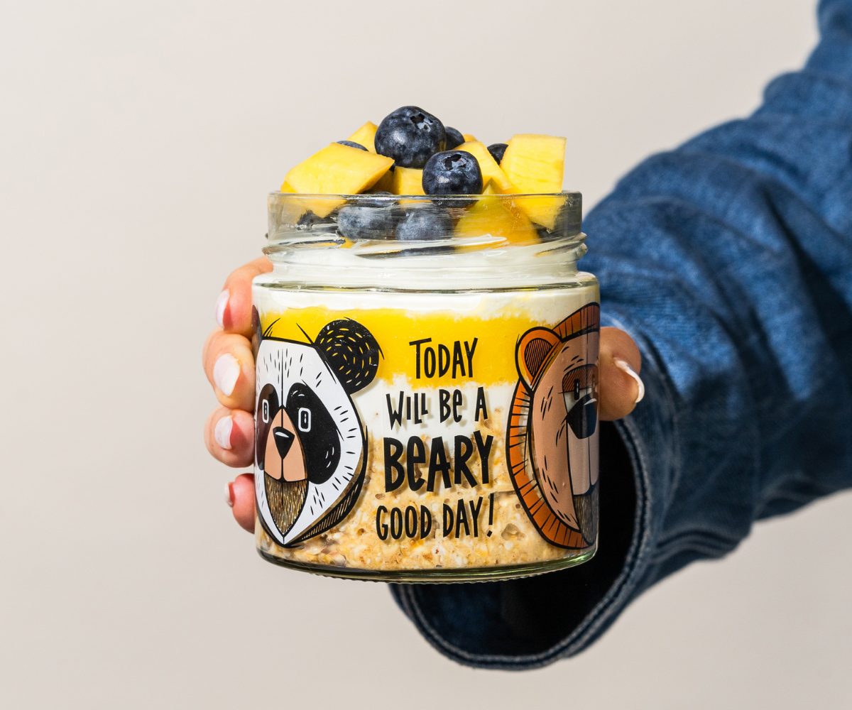 Overnight Oats Glas – Community Edition