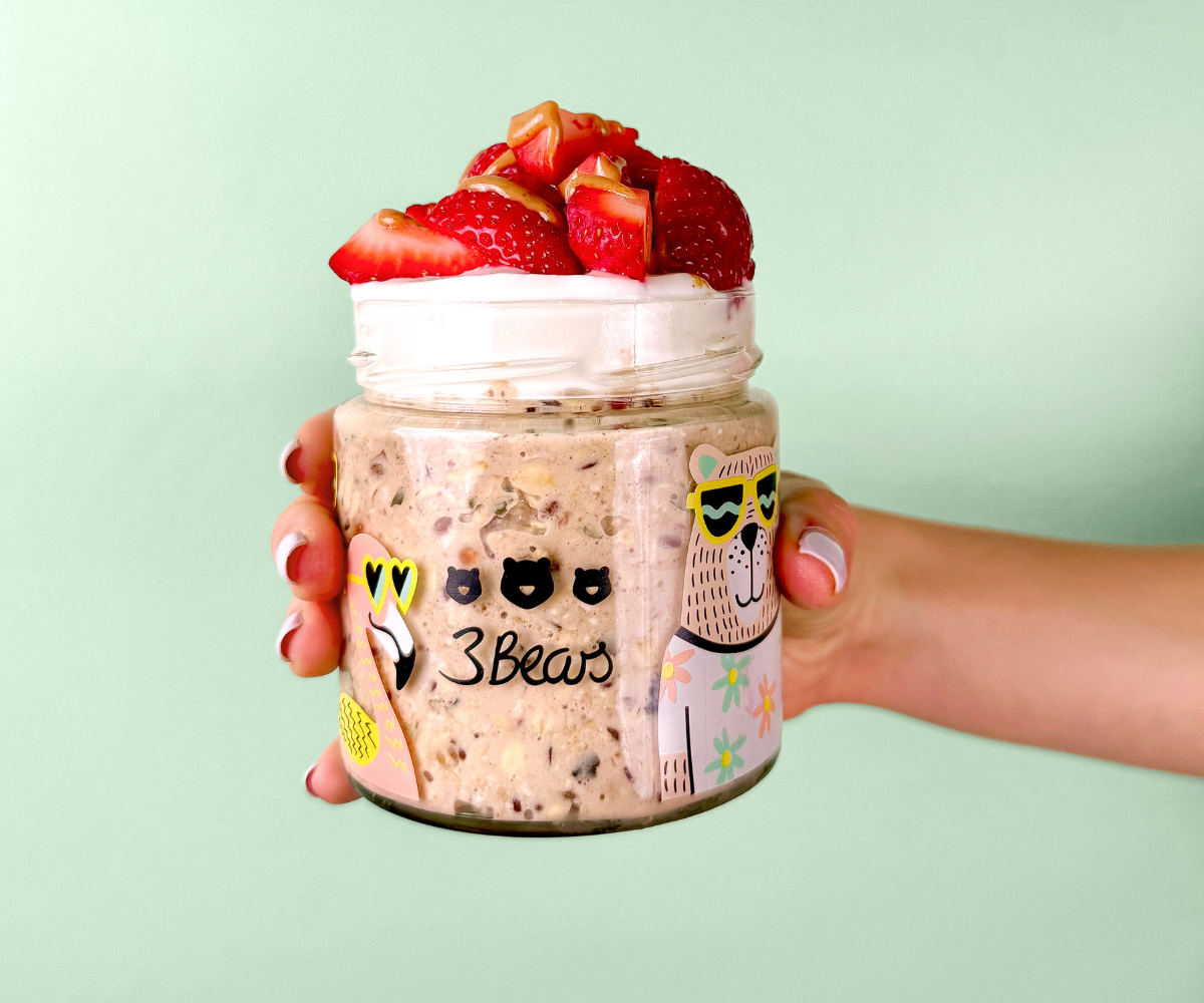 Overnight Oats Glas – Jubiläums Edition
