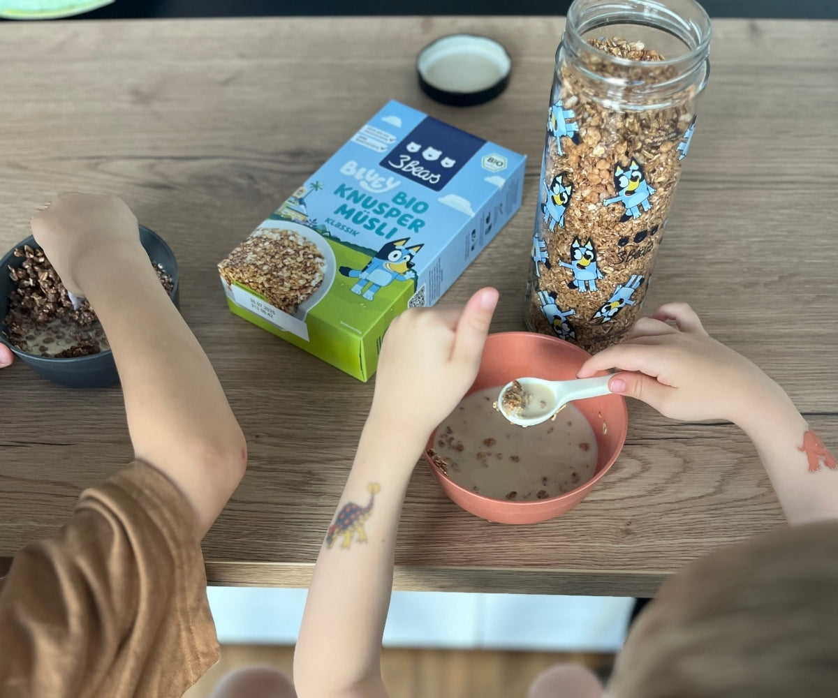 Crunchy Muesli Storage Jar - Bluey Edition