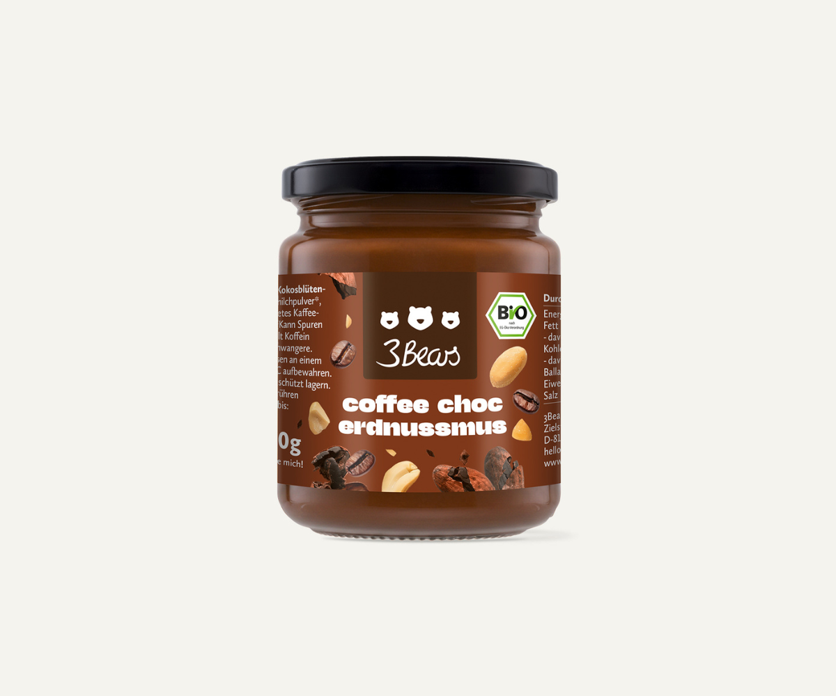Coffee Choc Bio Erdnussmus